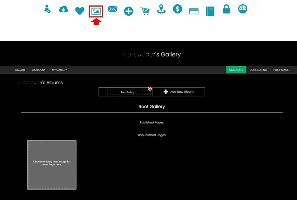 キャラリー(Gallery)ーマイギャラリーページの画像